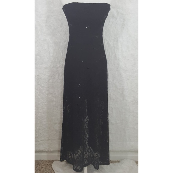 Bisou Bisou Dresses & Skirts - Bisou Bisou Strapless Sequined Dress size 6